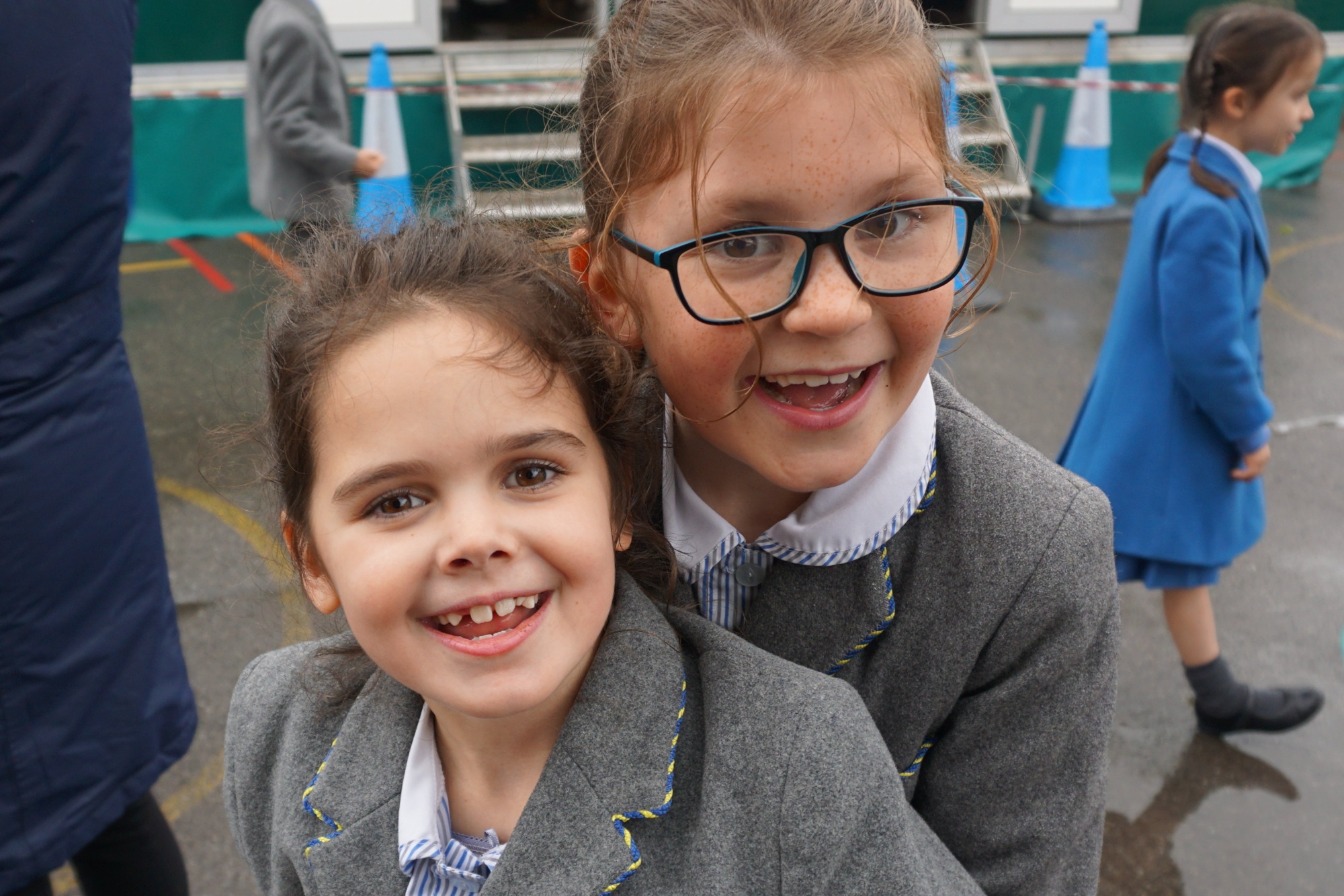 School children at Park School, Bournemouth